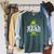 I Just Like To Read READING ELF Book Lover Christmas Holiday Raglan Sleeve Sweatshirt Heather Blue Lagoon