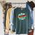 Kids Boys Joseph Comic Book Superhero Name Raglan Sleeve Sweatshirt Heather Blue Lagoon