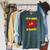 Kids Fifth Grade Superpower Superhero Comic Book First Day School Raglan Sleeve Sweatshirt Heather Blue Lagoon