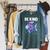 Be Kind Rainbow Scale Fish Teacher Reading Book Toddler Raglan Sleeve Sweatshirt Heather Blue Lagoon
