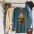 Kittens Cats Tea Party And Books Raglan Sleeve Sweatshirt Heather Blue Lagoon