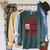 Librarian Book Lover Men Women Reading Raglan Sleeve Sweatshirt Heather Blue Lagoon