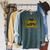 You Literally Mean Figuratively English Book Vocabulary Raglan Sleeve Sweatshirt Heather Blue Lagoon
