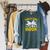 Take A Look It's In A Book Raglan Sleeve Sweatshirt Heather Blue Lagoon