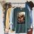 Marvel Comixology Avengers Issue 1 Of 10 Comic Book Cover Raglan Sleeve Sweatshirt Heather Blue Lagoon