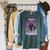 Marvel Comixology Old Man Quill Comic Book Cover Raglan Sleeve Sweatshirt Heather Blue Lagoon