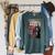 Marvel Comixology Old Man Quill Last Heist Comic Book Cover Raglan Sleeve Sweatshirt Heather Blue Lagoon