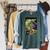 Marvel Comixology Squirrel-Girl And Kang Comic Book Cover Raglan Sleeve Sweatshirt Heather Blue Lagoon