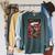 Marvel Comixology X-Force Young Cable Comic Book Cover Raglan Sleeve Sweatshirt Heather Blue Lagoon