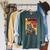 Marvel Eternals Group Shot Comic Book Cover Raglan Sleeve Sweatshirt Heather Blue Lagoon