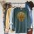 Melanin Afro Women Girl Book Librarian History African Raglan Sleeve Sweatshirt Heather Blue Lagoon