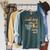 National Library Week Book Reading Library Day Librarian Raglan Sleeve Sweatshirt Heather Blue Lagoon