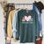 Peace Love Books Reading Raglan Sleeve Sweatshirt Heather Blue Lagoon Peace Love Books Reading Raglan Sleeve Sweatshirt Heather Blue Lagoon