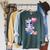 Read Books Be Kind Stay Weird Cute Unicorn Reading Librarian Raglan Sleeve Sweatshirt Heather Blue Lagoon