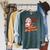 Reading Book Lover Bookish Crying Over Book Boyfriends Raglan Sleeve Sweatshirt Heather Blue Lagoon