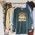 Reading Books Read Library Nerd Geek Literature Bookworm Raglan Sleeve Sweatshirt Heather Blue Lagoon