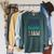 Reading Is My Jam Book Lover And Reading Teacher Raglan Sleeve Sweatshirt Heather Blue Lagoon