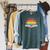 Romantasy Book Club Novel Reading Club Bibliophiles Fiction Raglan Sleeve Sweatshirt Heather Blue Lagoon