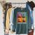 Sloth Love Reading And Sloths Child Book Lover Premium Tri-Blend Raglan Sleeve Sweatshirt Heather Blue Lagoon