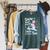 Snow Many Books Snow Little Time Bookworm Snowman Reading Raglan Sleeve Sweatshirt Heather Blue Lagoon