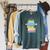 Space Cat Reading Book And Tea Space Cat For Men Women Kids Raglan Sleeve Sweatshirt Heather Blue Lagoon