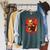 Star Wars The Book Of Boba Fett The Legend Lives Poster V-2 Raglan Sleeve Sweatshirt Heather Blue Lagoon