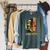 Star Wars The Book Of Boba Fett Outlaw Color Pop Raglan Sleeve Sweatshirt Heather Blue Lagoon