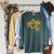 Star Wars The Book Of Boba Fett Street Art Raglan Sleeve Sweatshirt Heather Blue Lagoon