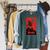 Star Wars The Book Of Boba Fett Vintage Poster Raglan Sleeve Sweatshirt Heather Blue Lagoon