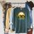 Star Wars Millennium Falcon Comic Book Style T-Shirt Raglan Sleeve Sweatshirt Heather Blue Lagoon