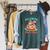 Summer Reading Book Lover All Need Is The Beach & A Book Premium Tri-Blend Raglan Sleeve Sweatshirt Heather Blue Lagoon