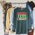 Support Your Local Library Book Readers Lovers Teacher Raglan Sleeve Sweatshirt Heather Blue Lagoon