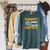 Support Your Local Library Book Reading Raglan Sleeve Sweatshirt Heather Blue Lagoon
