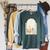 Tale As Old As Time Rose Candle And Book Raglan Sleeve Sweatshirt Heather Blue Lagoon