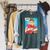 Tea Pop Art Comic Book Cartoon Tea Party Tea Lover Drinking Raglan Sleeve Sweatshirt Heather Blue Lagoon