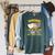 That’s What I Do Read Books I Drink Tea And I Forget Things Raglan Sleeve Sweatshirt Heather Blue Lagoon
