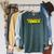 THWACK Vintage Retro Comic Book Raglan Sleeve Sweatshirt Heather Blue Lagoon THWACK Vintage Retro Comic Book Raglan Sleeve Sweatshirt Heather Blue Lagoon