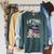 Weightlifting Book Lover Bookworm Lifting To Hold More Books Raglan Sleeve Sweatshirt Heather Blue Lagoon
