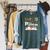 Wild About Reading Animals And Book Lovers Teacher Kids Raglan Sleeve Sweatshirt Heather Blue Lagoon