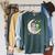 Women's Astronaut Reading Book With Alien Moon Space Astronomy Raglan Sleeve Sweatshirt Heather Blue Lagoon Women's Astronaut Reading Book With Alien Moon Space Astronomy Raglan Sleeve Sweatshirt Heather Blue Lagoon