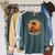 Women's Retro Beach Book Lover Vacation All I Need Is THE Beach And Raglan Sleeve Sweatshirt Heather Blue Lagoon