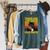 Women's These Are The Good Old Days Cat Reading A Book Raglan Sleeve Sweatshirt Heather Blue Lagoon Women's These Are The Good Old Days Cat Reading A Book Raglan Sleeve Sweatshirt Heather Blue Lagoon
