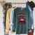 Women's Smut Goblin Reading Club Vintage Bookish Book Lover Raglan Sleeve Sweatshirt Heather Blue Lagoon