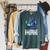 In a World Of Bookworms Be a Book Dragon Reading Raglan Sleeve Sweatshirt Heather Blue Lagoon