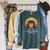 In A World Full Of Bookworms Be A Book Lion Dragon Reading Raglan Sleeve Sweatshirt Heather Blue Lagoon