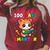 100 Days Smarter Happy Cute Cat Reading A Book Raglan Sleeve Sweatshirt Heather Dust
