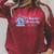 1956 Chapter Seventy 70th Birthday Blue Toile Floral Book Raglan Sleeve Sweatshirt Heather Dust