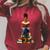 African American Woman Melanin Afro Girl Reading Book Raglan Sleeve Sweatshirt Heather Dust