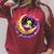 Alien Reading Book UFO Moon Space Astronomy Raglan Sleeve Sweatshirt Heather Dust