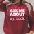 Ask ME About My Book Raglan Sleeve Sweatshirt Heather Dust